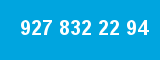 927 832 22 94 927 832 22 94